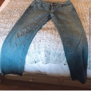 Vintage converse all-star boot cut jeans